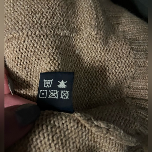 Bluenotes Tan Women's Cardigan Sweater - Picture 9 of 9